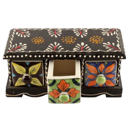 Spice Box-1422 Masala Rack Container Gift Item